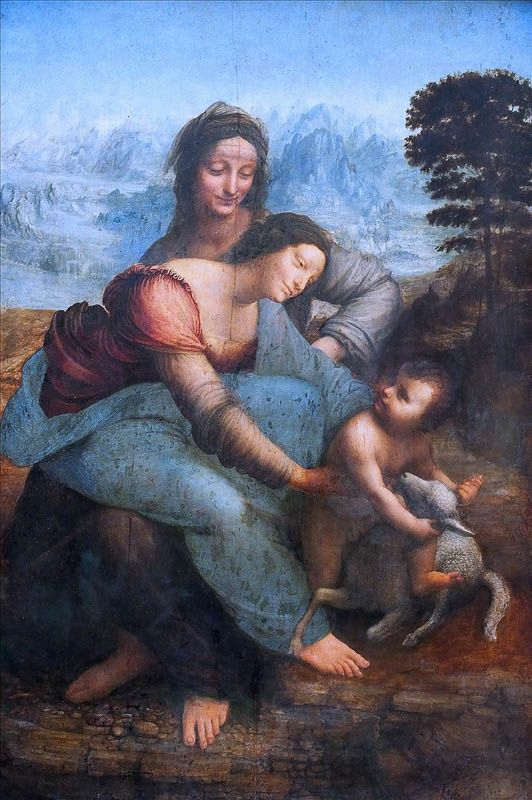 The Virgin and Child with Saint Anne